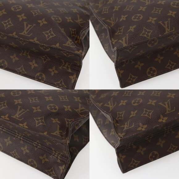 LOUIS VUITTON Monogram Sac Plat Hand Bag M51140 - Picture 10 of 12